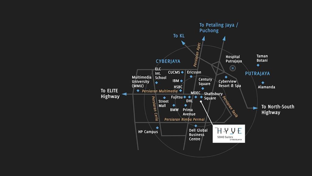 10Am-6Pm, Same Day Check In And Check Out, Work From Home, The Hyve-Cyberjaya, Private Studio By Flexihome-My Εξωτερικό φωτογραφία